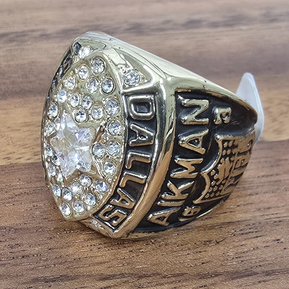 Dallas‎ Cowboys Championship Ring 1992 Fan Edition Gold Size 13